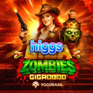Tampilan visual slot Giga Zombies GigaBlox dengan latar reruntuhan Aztec